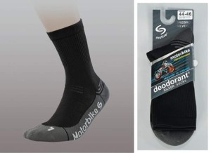 Skarpety motocyklowe termoaktywne Motorbike SILVER krótkie