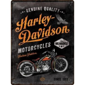 Plakat blaszany 30x40cm Harley-Davidson