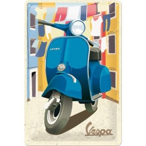 Plakat 20 x 30cm Vespa-Italian Lau