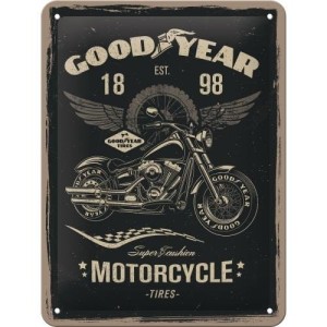 Plakat 15 x 20cm Goodyear - Motorc