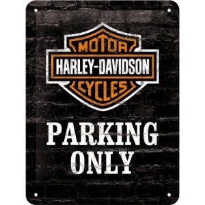 Plakat blaszany 15x20cm Harley-Davidson